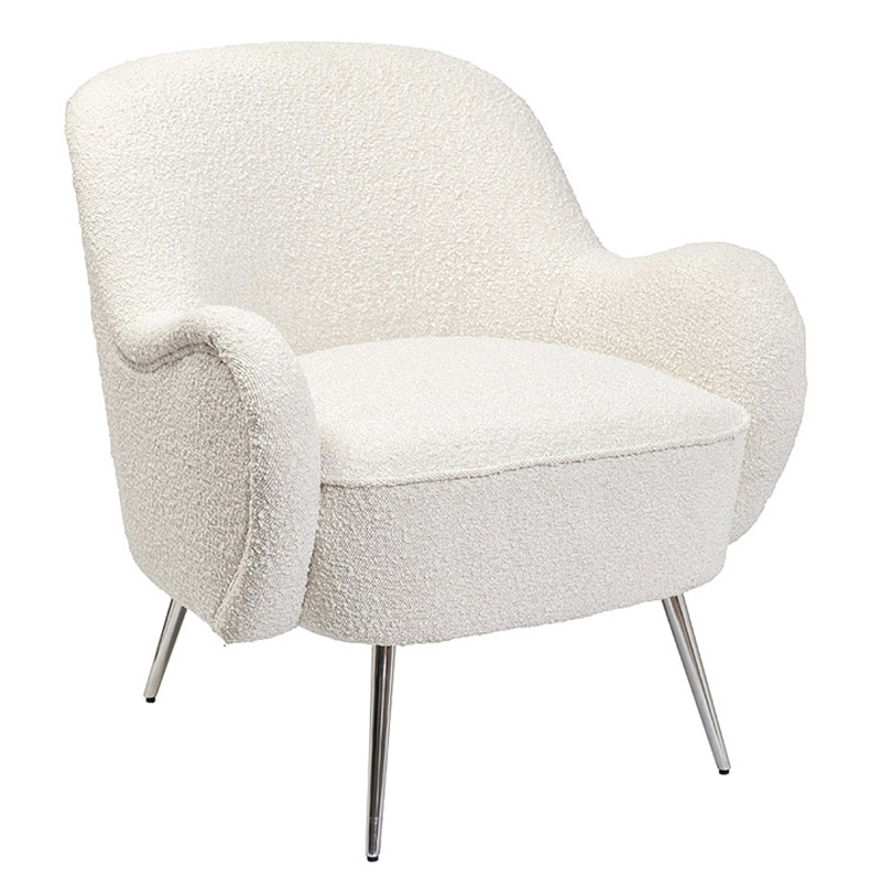 Кресло Boucle Choli Armchair Кремовый в Перми | Loft Concept 