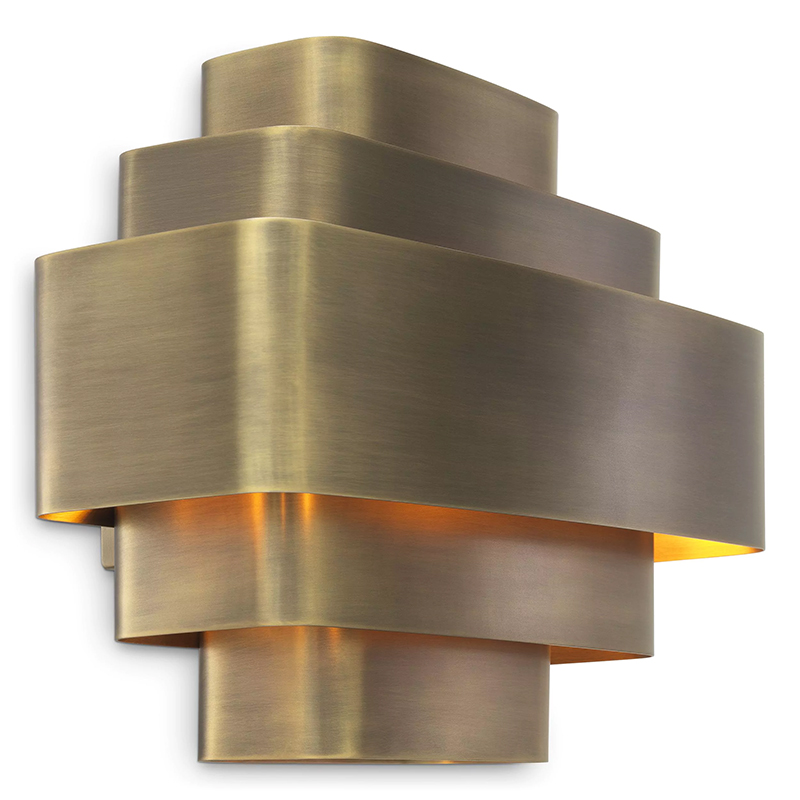 Бра Eichholtz Wall Lamp Pegaso Brass Винтажная латунь в Перми | Loft Concept 