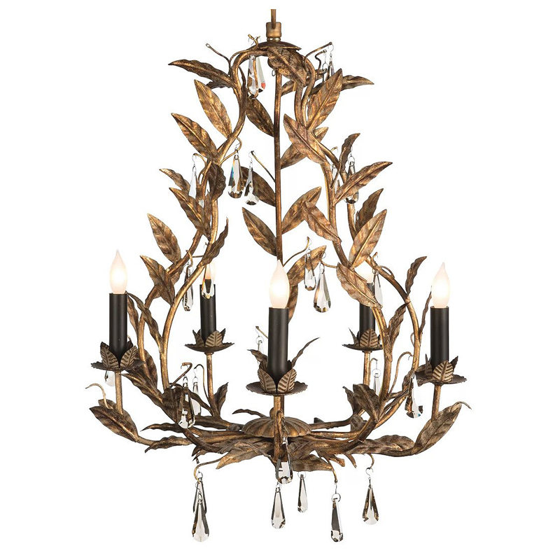 Люстра Onorada Chandelier antique gold Золотой в Перми | Loft Concept 