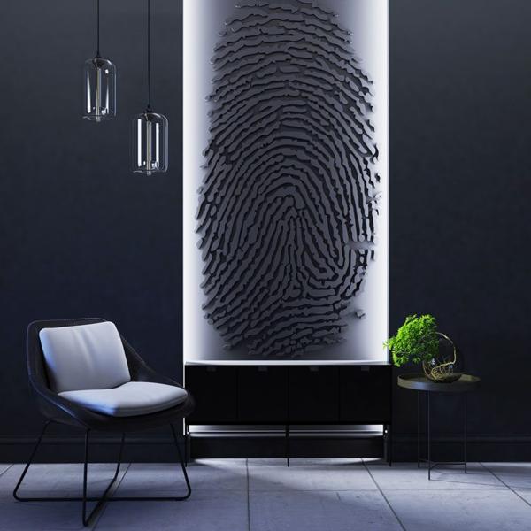 Барельеф FINGERPRINT  в Перми | Loft Concept 