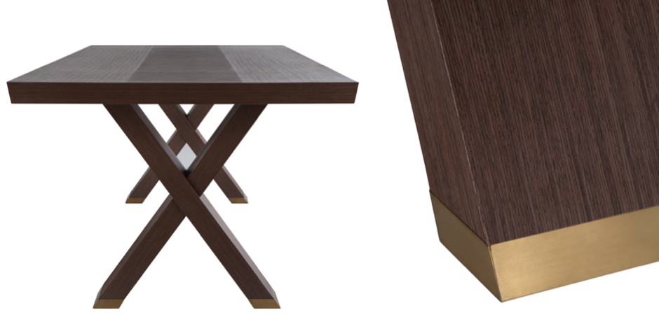 Стол обеденный Double X Dinning Table Стол обеденный Double X Dinning Table - Loft-Concept в Перми