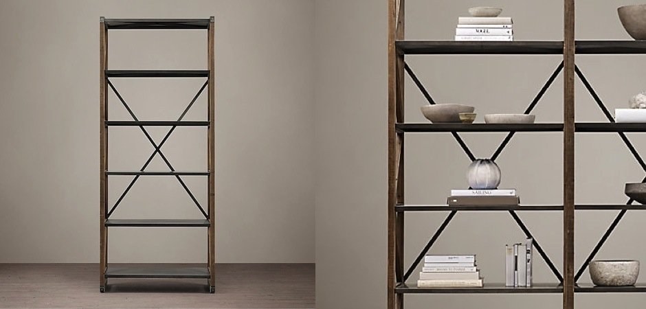 Стеллаж Visteria Double Стеллаж Visteria Double - Loft-Concept в Перми