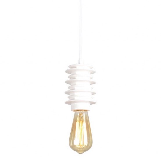 Подвесной светильник Insulator Pendant White Белый в Перми | Loft Concept 