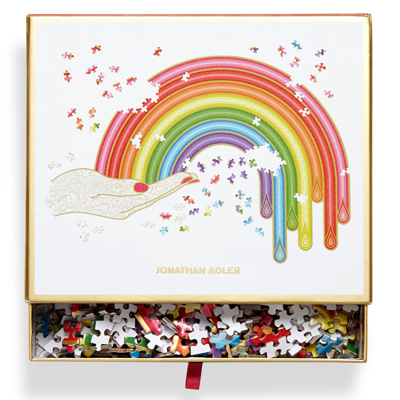 Пазлы RAINBOW HAND SHAPED PUZZLE Jonathan Adler Мульти в Перми | Loft Concept 