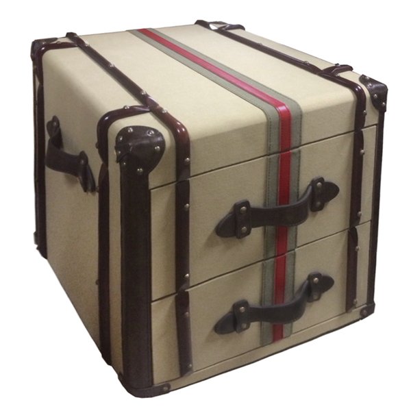 Сундук Richards Red line Canvas Medium trunk   в Перми | Loft Concept 