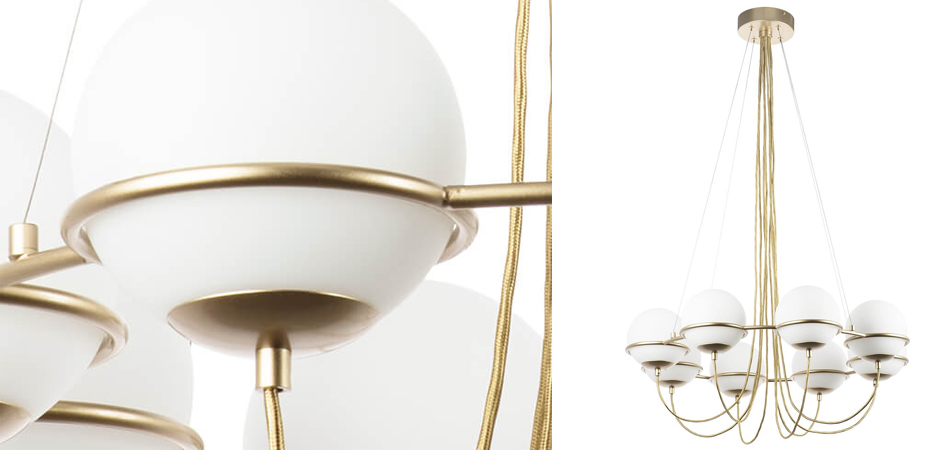 Люстра Melissa Chandelier Champagne 8 Люстра Melissa Chandelier Champagne 8 - Loft-Concept в Перми