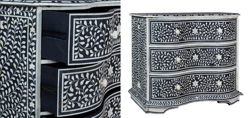 Комод Inlaid Bone Stars And Waves Комод Inlaid Bone Stars And Waves - Loft-Concept в Перми