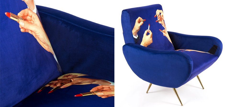 Кресло Seletti Armchair Lipsticks Кресло Seletti Armchair Lipsticks - Loft-Concept в Перми
