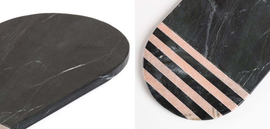 Разделочная доска Pink on Black Разделочная доска Pink on Black - Loft-Concept в Перми