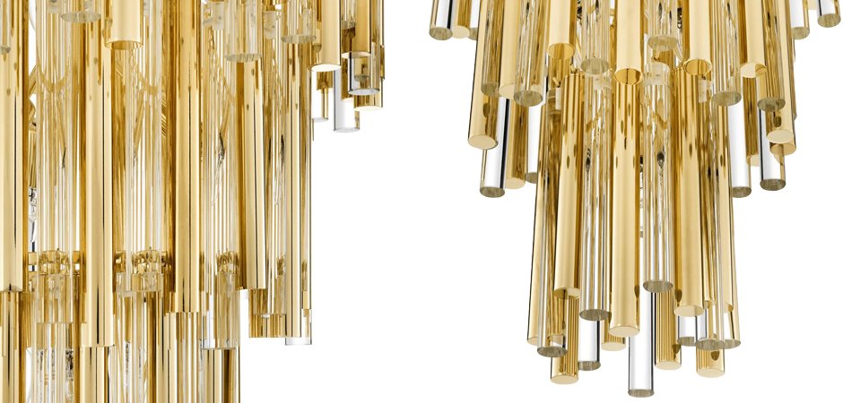 Люстра Chandelier Gigi L Gold Люстра Chandelier Gigi L Gold - Loft-Concept в Перми