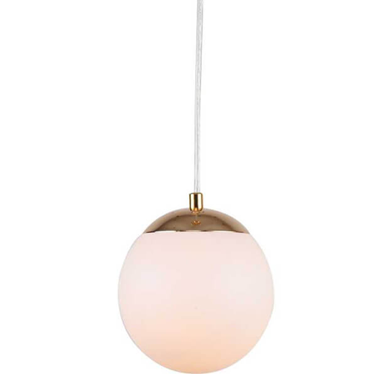 Подвесной светильник Amalthea Hanging Lamp Золотой Белый в Перми | Loft Concept 