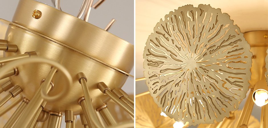 Потолочный светильник GLOBAL VIEWS LILY PAD ceiling lamp Потолочный светильник GLOBAL VIEWS LILY PAD ceiling lamp - Loft-Concept в Перми