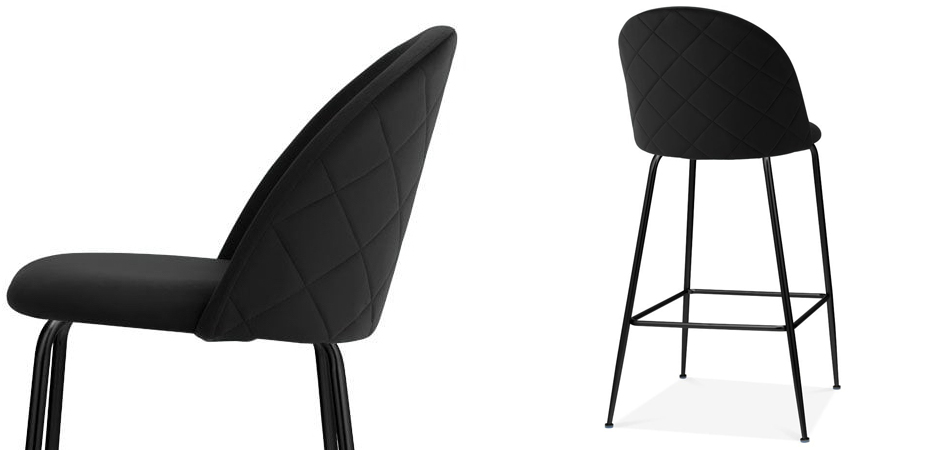 Барный стул Vendramin Bar Stool black Барный стул Vendramin Bar Stool black - Loft-Concept в Перми