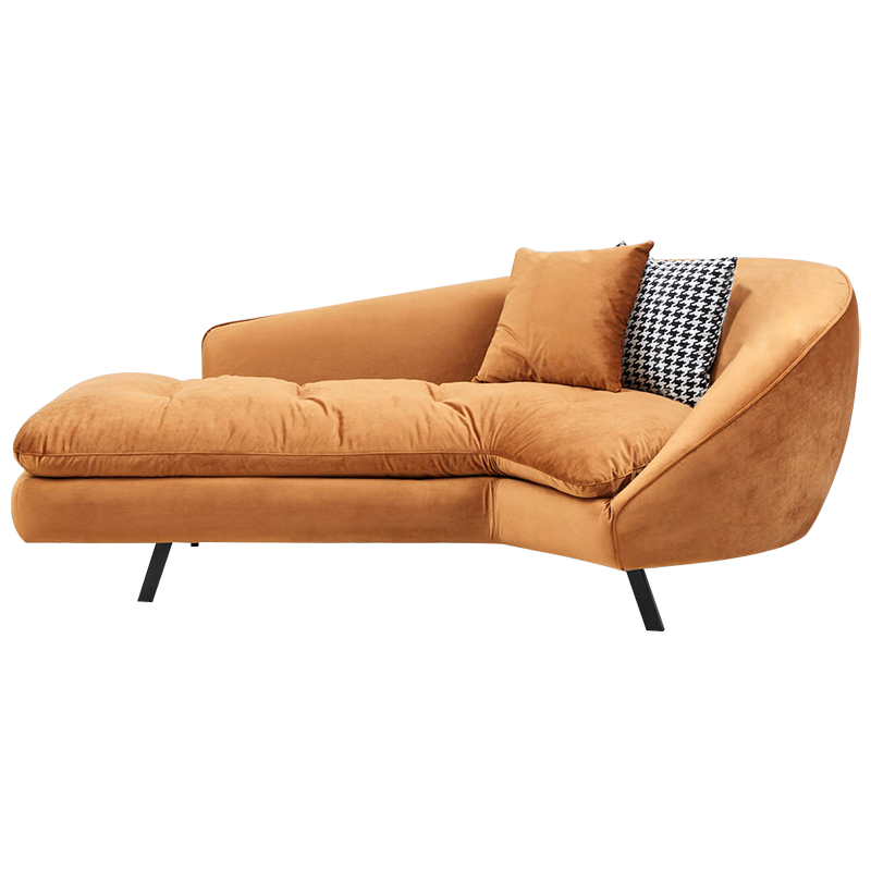 Диван Evangeline Caramel Sofa Карамель Черно-белый в Перми | Loft Concept 