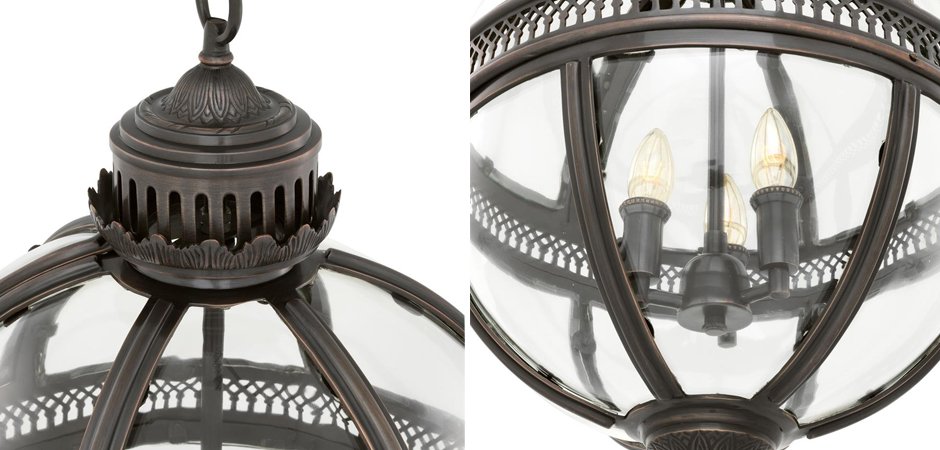 Люстра Lantern Residential Bronze M Люстра Lantern Residential Bronze M - Loft-Concept в Перми