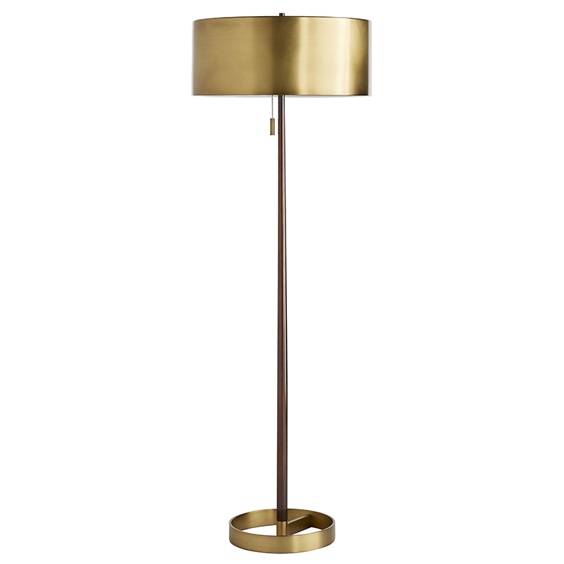 Торшер Arteriors VIOLETTA FLOOR LAMP Латунь в Перми | Loft Concept 