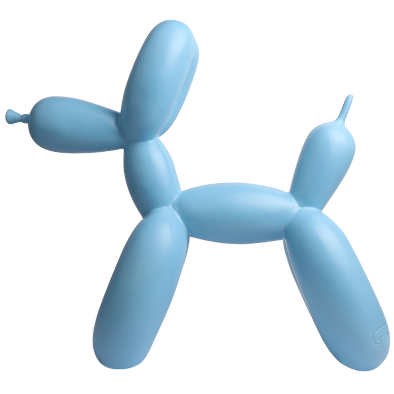 Статуэтка Jeff Koons Balloon Dog Matte Blue Голубой в Перми | Loft Concept 