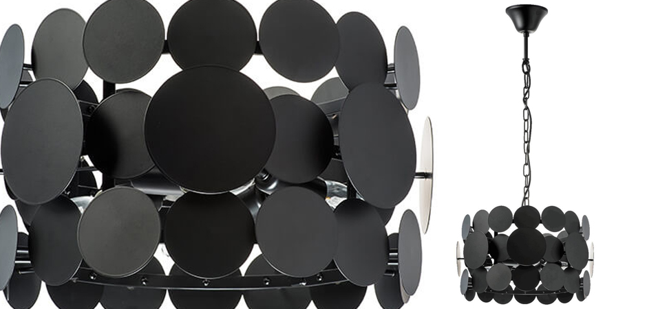 Люстра Black Matte Disk D35 Люстра Black Matte Disk D35 - Loft-Concept в Перми