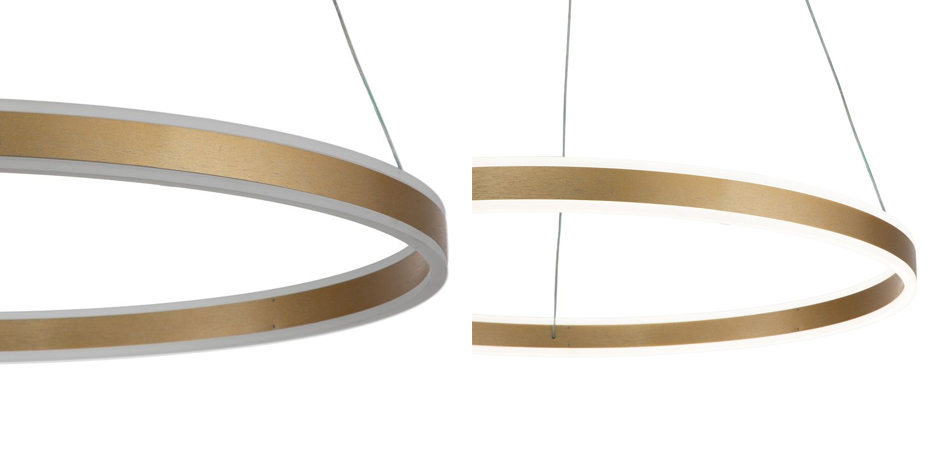 Подвесной светильник Neo Circles One Gold Подвесной светильник Neo Circles One Gold - Loft-Concept в Перми