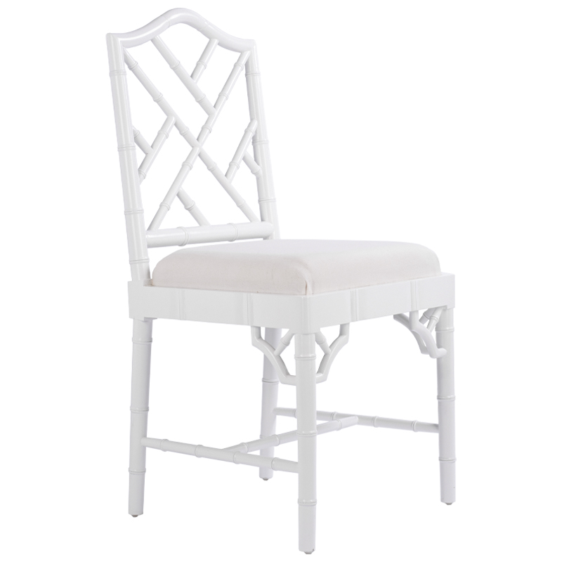 White Chippendale Chair Белый в Перми | Loft Concept 