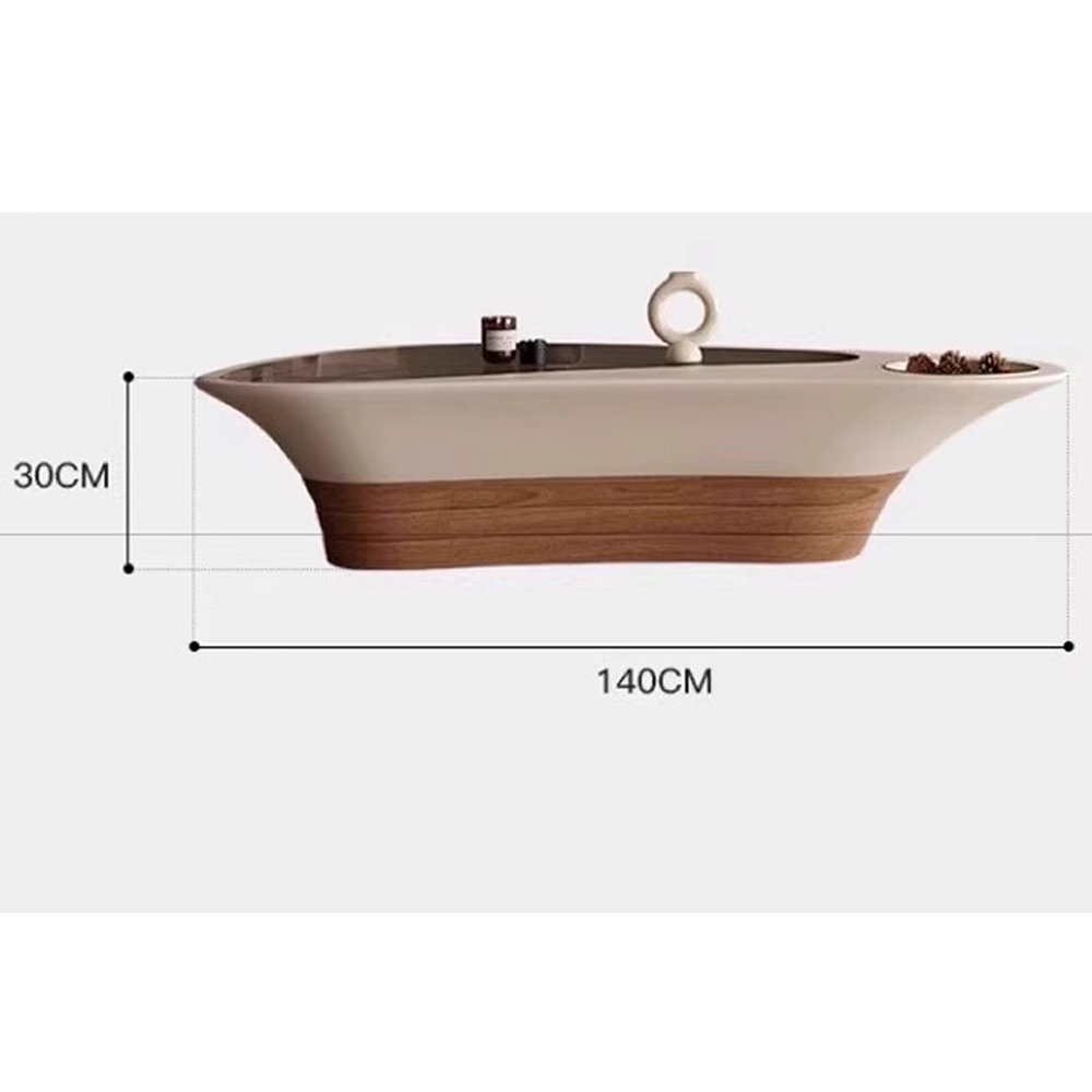 Журнальный столик фигурный со стеклянной столешницей Table Drop Журнальный столик фигурный со стеклянной столешницей Table Drop в Перми