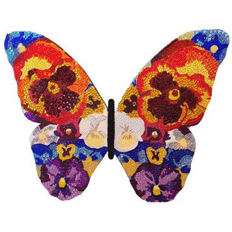 Картина “Pansy Bedazzled Butterfly Cut Out” Мульти в Перми | Loft Concept 