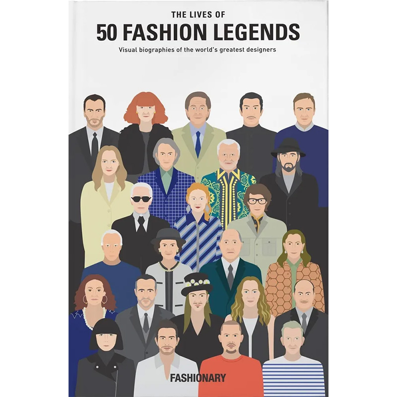 The Lives of 50 Fashion Legends Белый Мульти в Перми | Loft Concept 