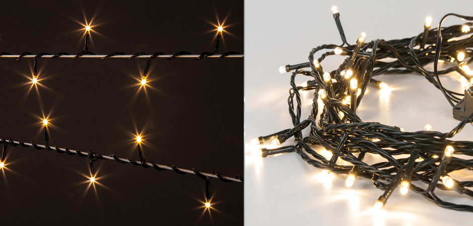 Интерьерная Гирлянда Теплый свет диодов - Loft-Concept в Перми