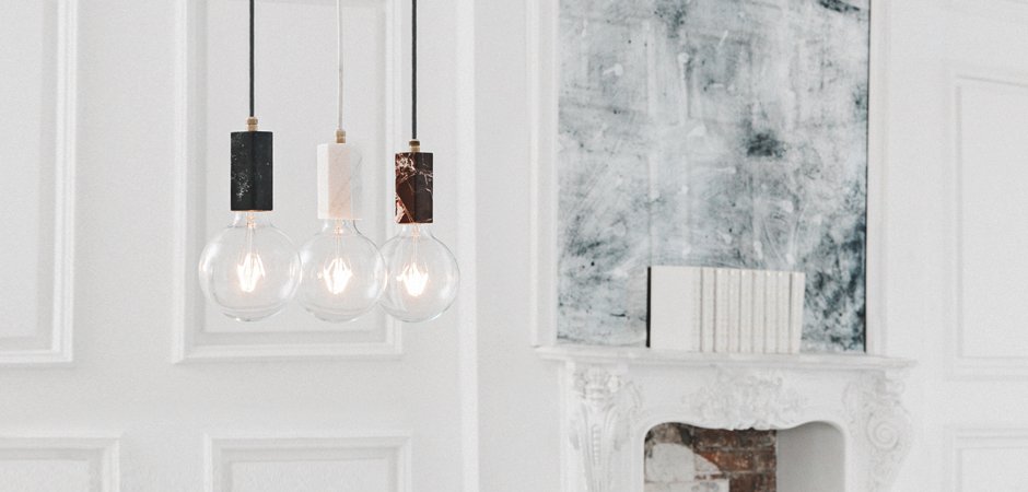 Подвесной светильник MARMOR TROM Bianco Подвесной светильник MARMOR TROM Bianco - Loft-Concept в Перми