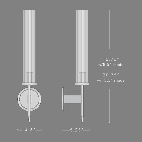 Бра Jonathan Browning ALOUETTE SCONCE Черный Цвет в Перми