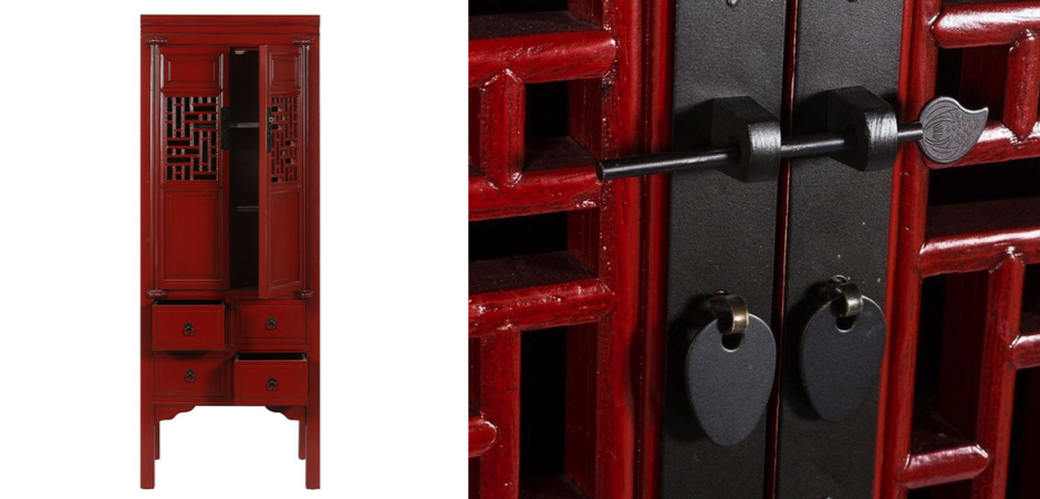 Шкаф Chinese Prison Red Шкаф Chinese Prison Red - Loft-Concept в Перми