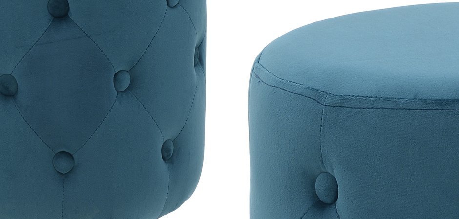 Пуф Capitone Turquoise Пуф Capitone Turquoise - Loft-Concept в Перми