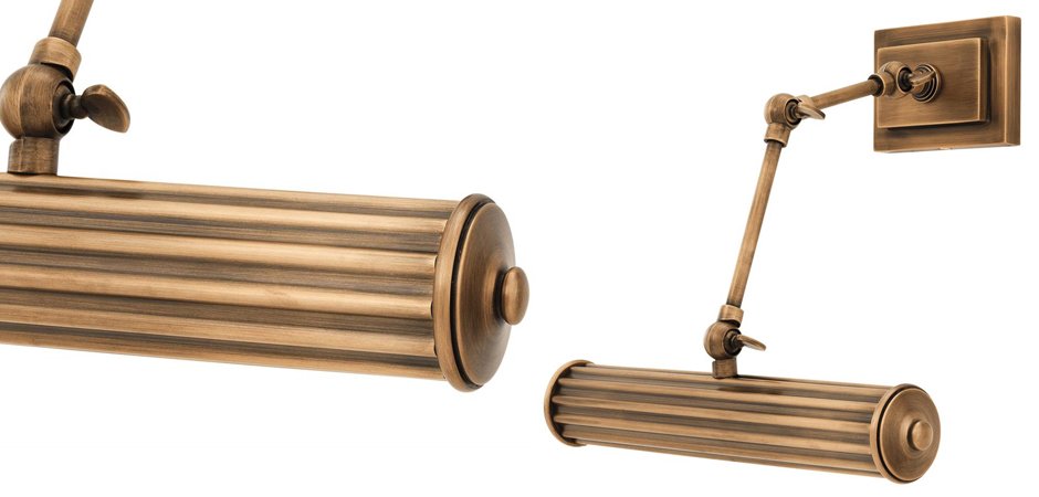 Бра Eichholtz Wall Lamp Luca S Brass Бра Eichholtz Wall Lamp Luca S Brass - Loft-Concept в Перми