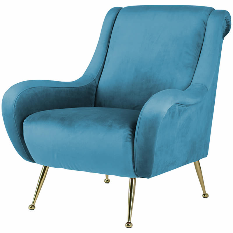 Кресло Chair Giardino light blue Голубой в Перми | Loft Concept 