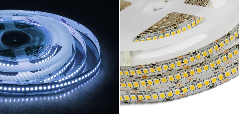 Светодиодная лента 26W/m 240Led/m 2835SMD холодный белый Светодиодная лента 26W/m 240Led/m 2835SMD холодный белый - Loft-Concept в Перми