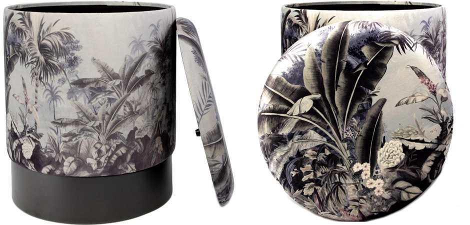 Пуф PUF Jungle Print plants Пуф PUF Jungle Print plants - Loft-Concept в Перми