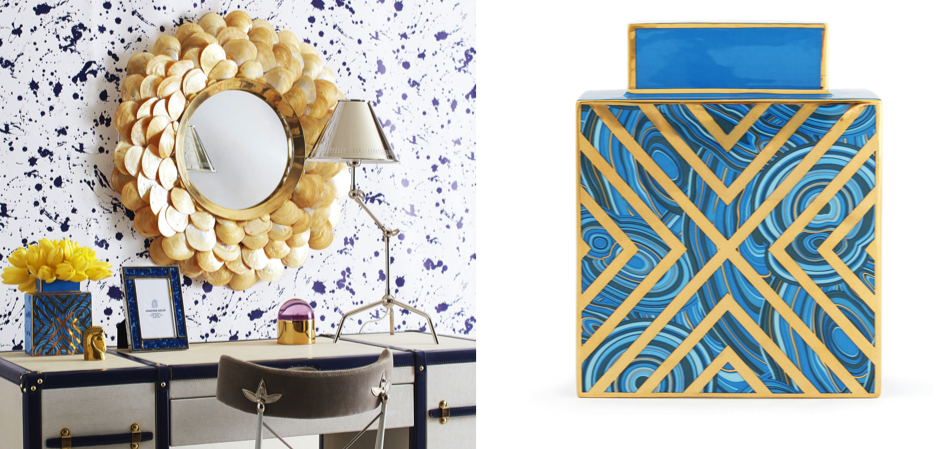 Jonathan Adler MALACHITE X VASE Jonathan Adler MALACHITE X VASE - Loft-Concept в Перми