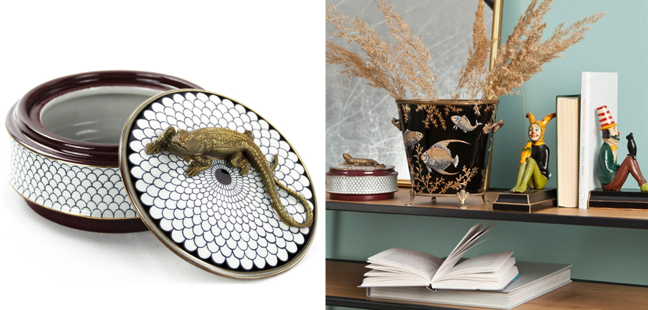 Шкатулка Box Bronze Lizard Шкатулка Box Bronze Lizard - Loft-Concept в Перми