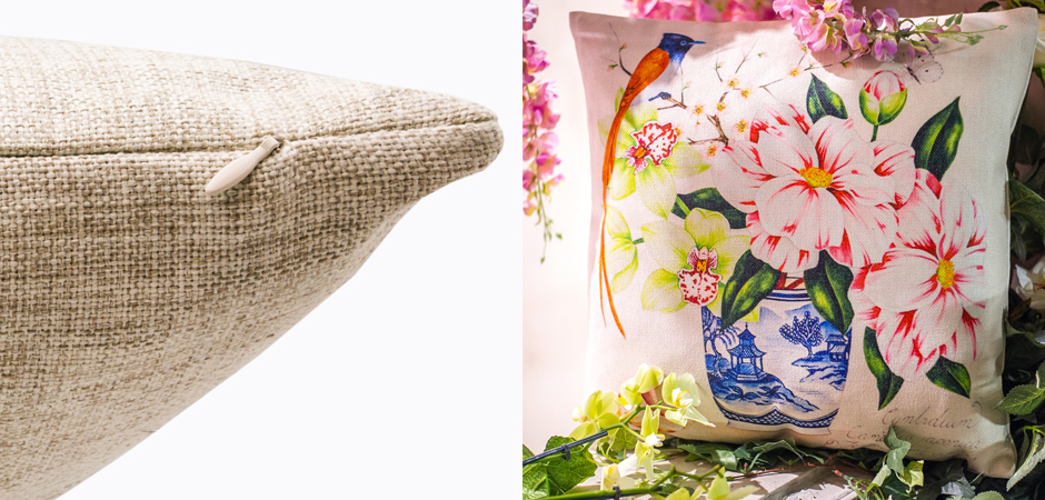 Декоративная подушка Camellias Pillow Декоративная подушка Camellias Pillow - Loft-Concept в Перми