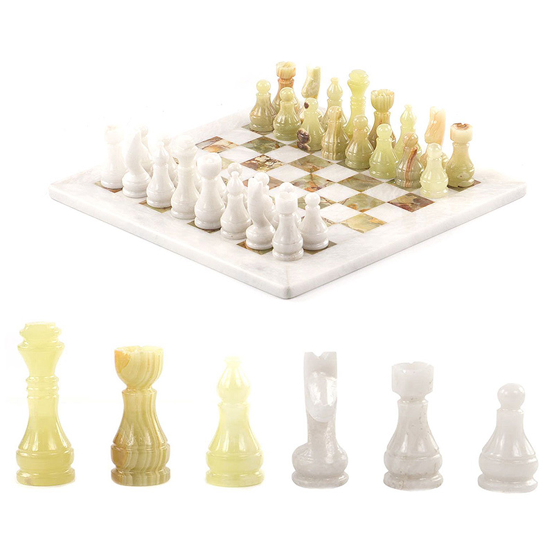 Шахматы настольные из натуральных камней Decorative Thematic Chess   в Перми | Loft Concept 