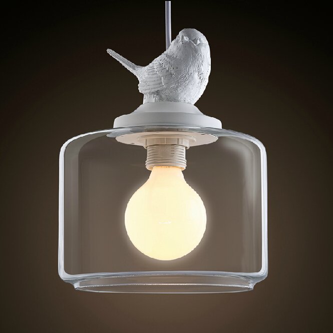 Подвесной светильник Provence Bird Pendant Белый в Перми | Loft Concept 