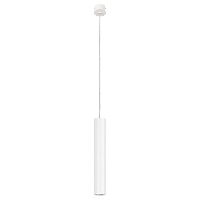 Подвесной светильник Luis Trumpet Tube White Lamp 40 Белый в Перми | Loft Concept 