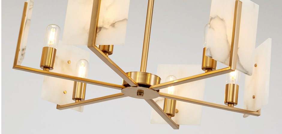 Люстра Marble square Chandelier Люстра Marble square Chandelier - Loft-Concept в Перми