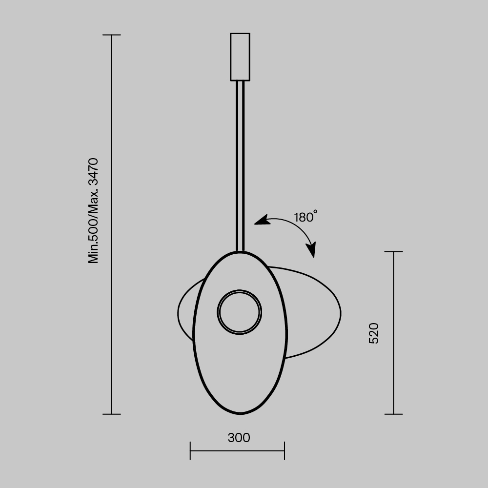 Подвесной светильник Evolution 3000К 9Вт в Перми