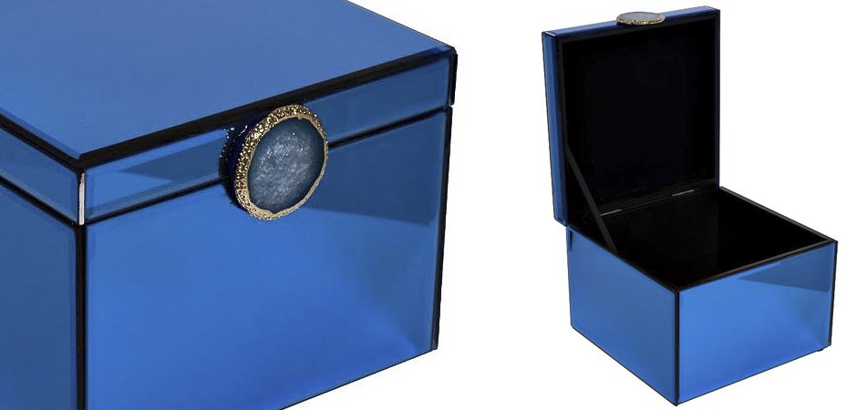 Шкатулка Blue Surprise Cube Шкатулка Blue Surprise Cube - Loft-Concept в Перми