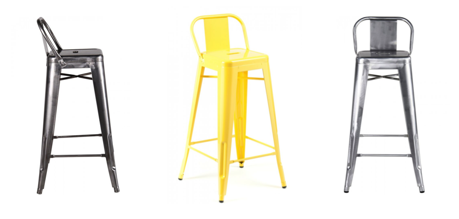 Барный стул Tolix Bar Stool 75 Backed Барный стул Tolix Bar Stool 75 Backed - Loft-Concept в Перми