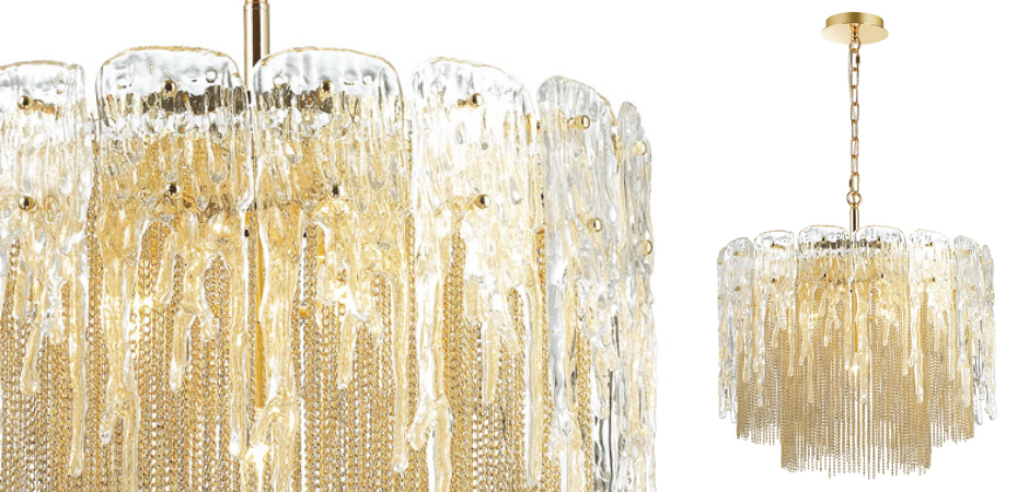 Люстра Ice and Gold Chains - Loft-Concept в Перми