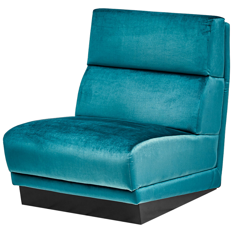 Кресло Berkeley Chair Turquoise Бирюзовый Черный в Перми | Loft Concept 