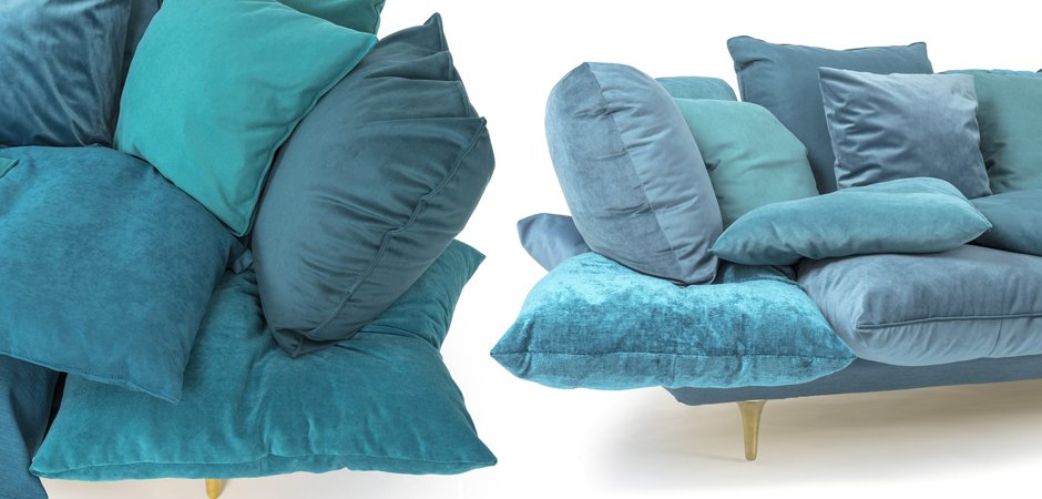 Диван Seletti Sofa Comfy Turquoise Диван Seletti Sofa Comfy Turquoise - Loft-Concept в Перми