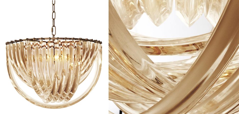 Люстра Chandelier Murano Champagne 50 Люстра Chandelier Murano Champagne 50 - Loft-Concept в Перми